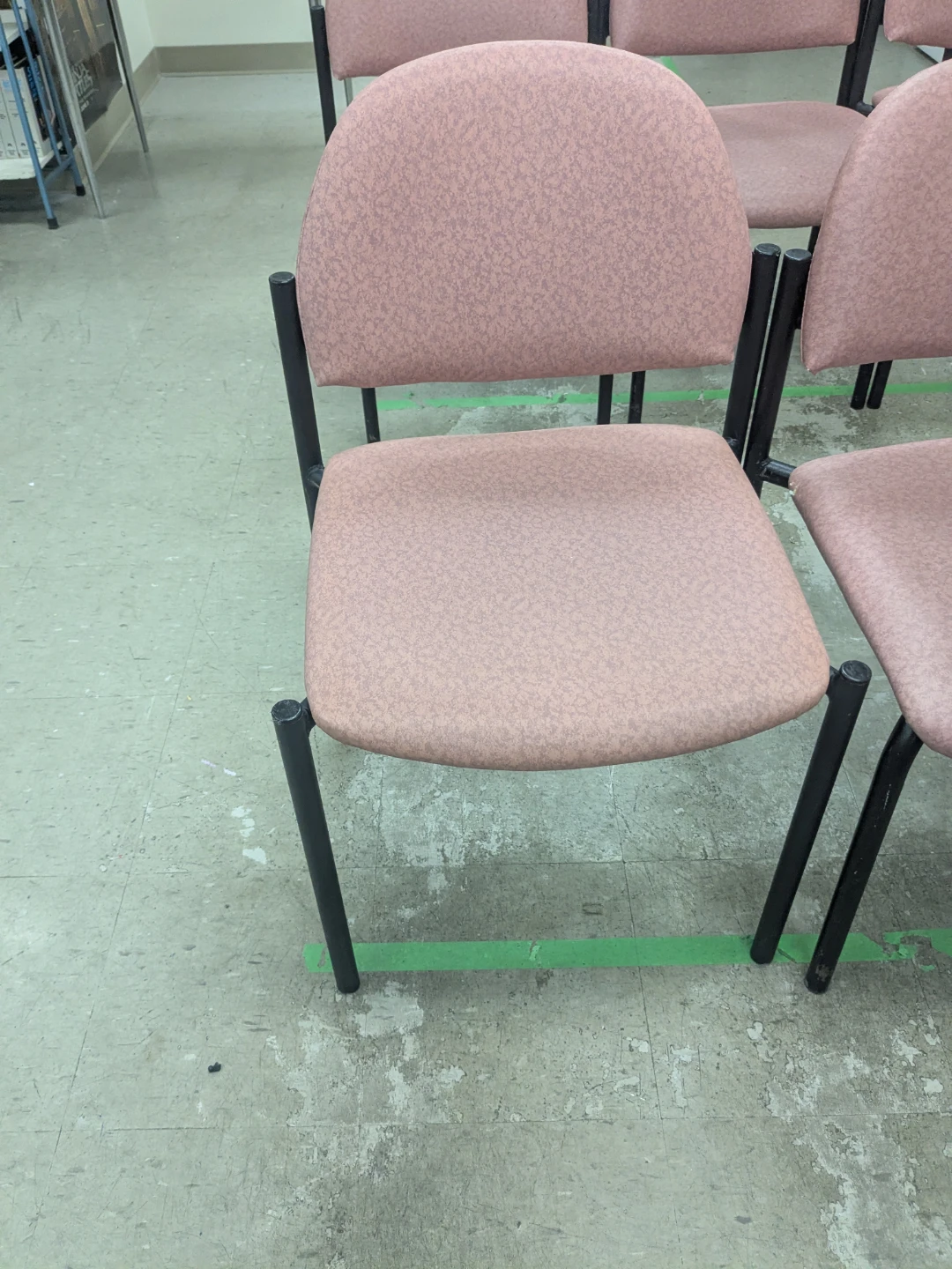 Pink Upholstered Guest Chairs - photo 2