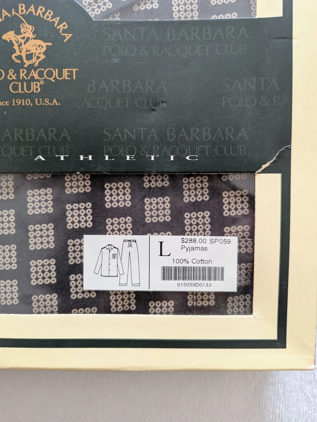 Brand New Santa Barbara Polo & Racquet Club Mens Pyjamas - L - photo 3