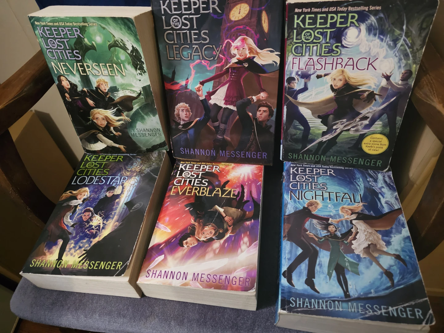Keeper of the Lost Cities Book Series by Shannon Messenger