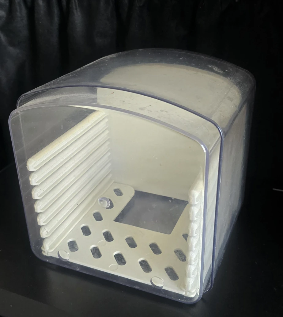 Clear Plastic Bread Box Storage Container