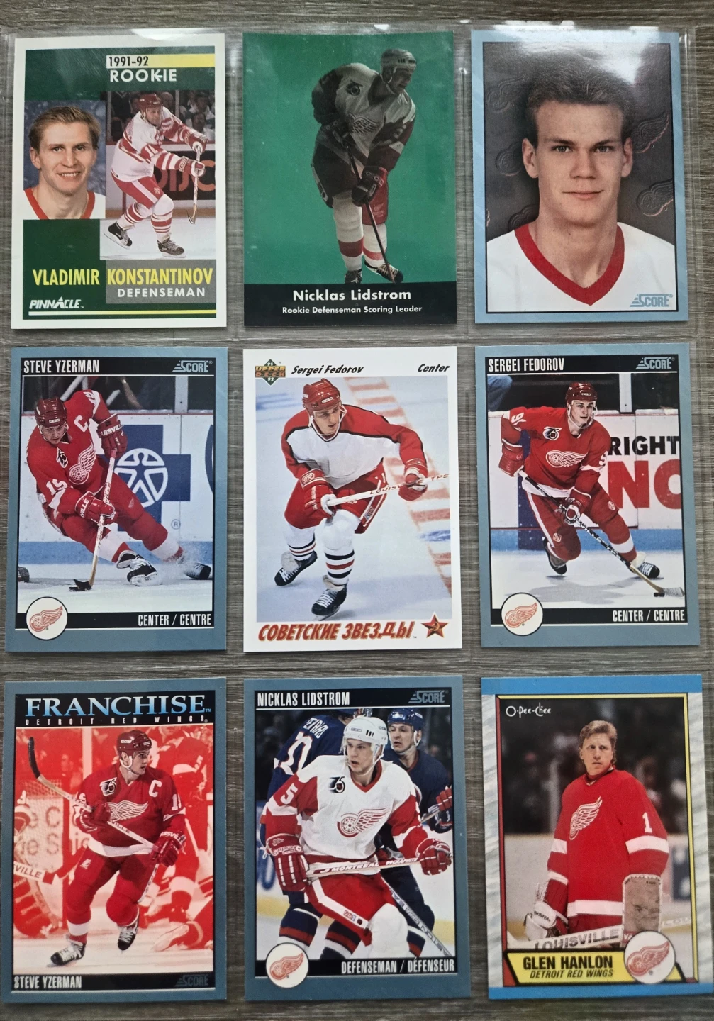 600+Pristine 80'-90's Card Lot, Sorted, Bruins, Wings, Penguins - photo 3
