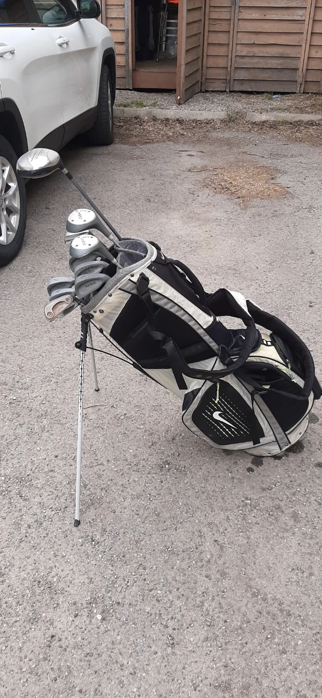 Complete Set Of Men's Right Handed Golf Clubs With Bag & Cover - photo 3