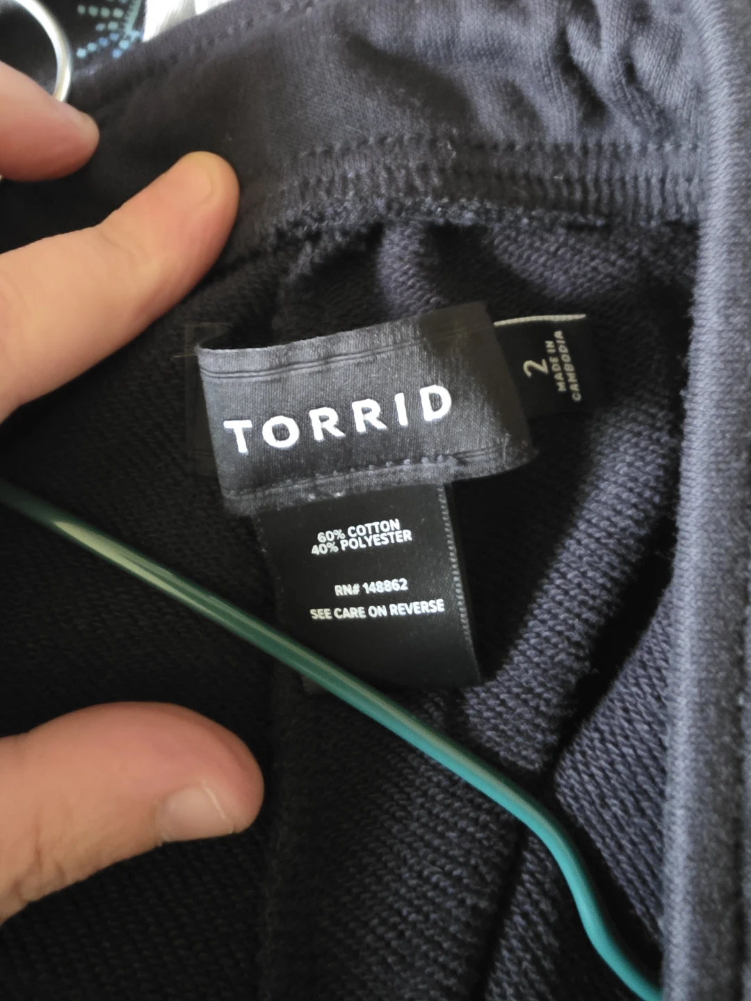 Torrid Black Lounge Shorts Size 2 - photo 2