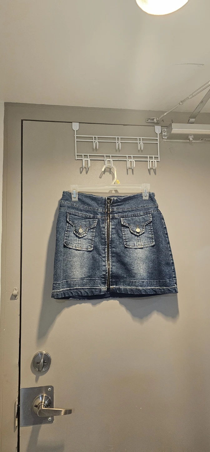 Denim Mini Skirt