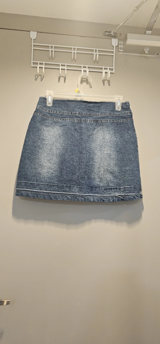 Denim Mini Skirt - photo 3