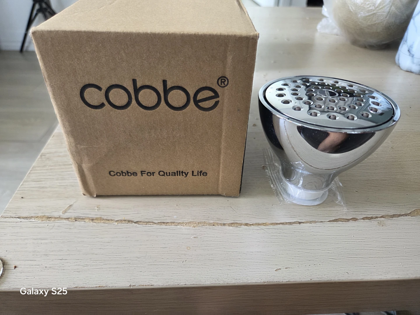 Cobbe Filtered Shower Head - Chrome - photo 2