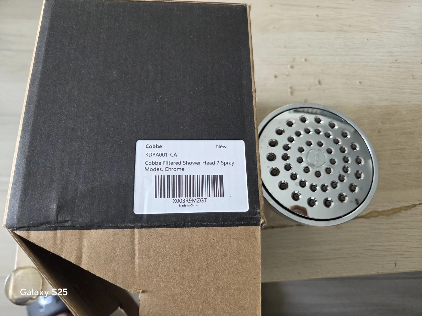 Cobbe Filtered Shower Head - Chrome - photo 3