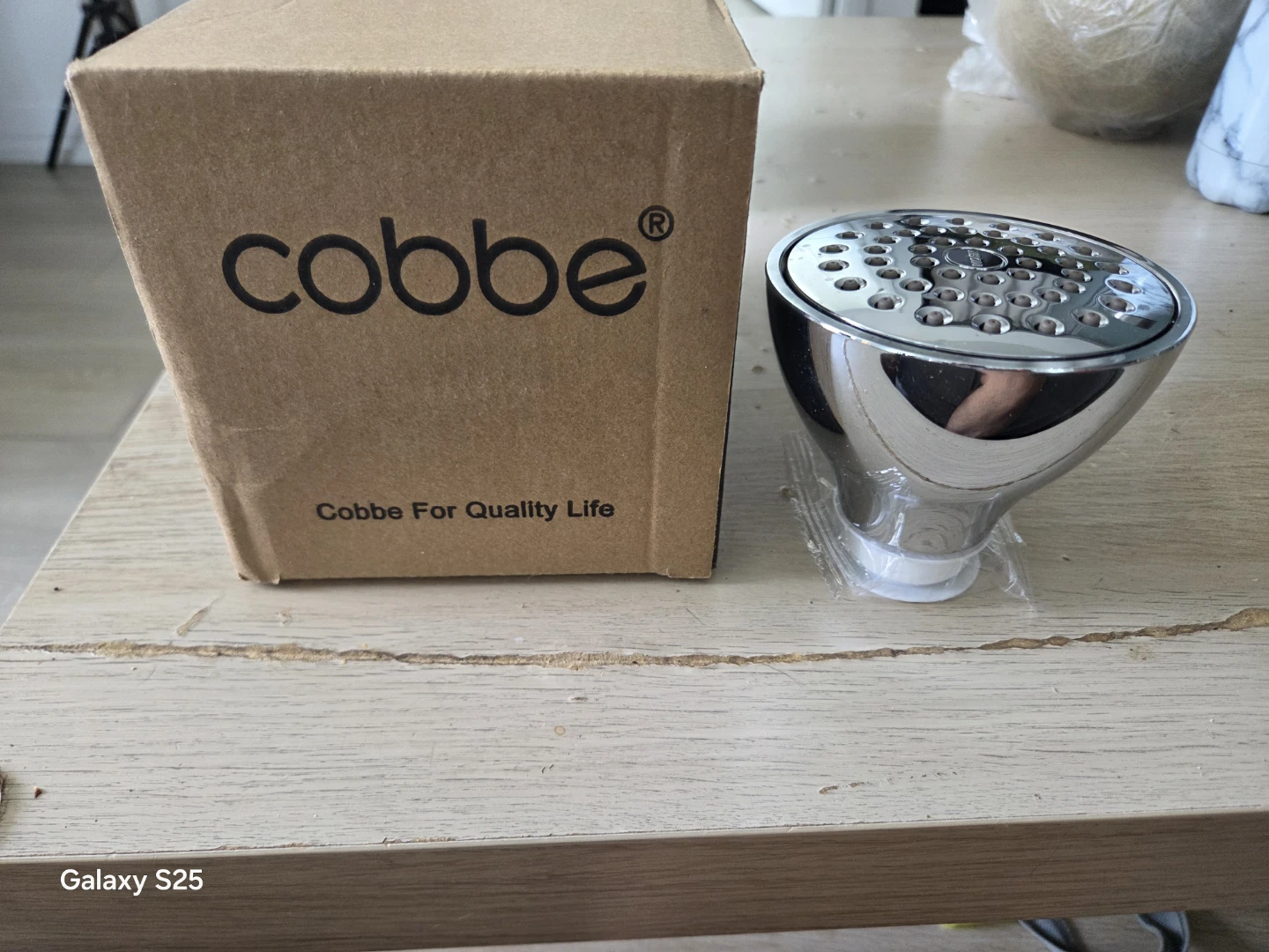 Cobbe Filtered Shower Head - Chrome - photo 5