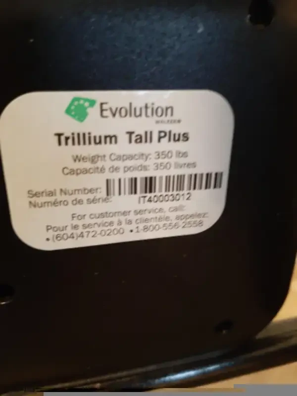 Evolution Trillium Tall Plus Walker with Seat - photo 3