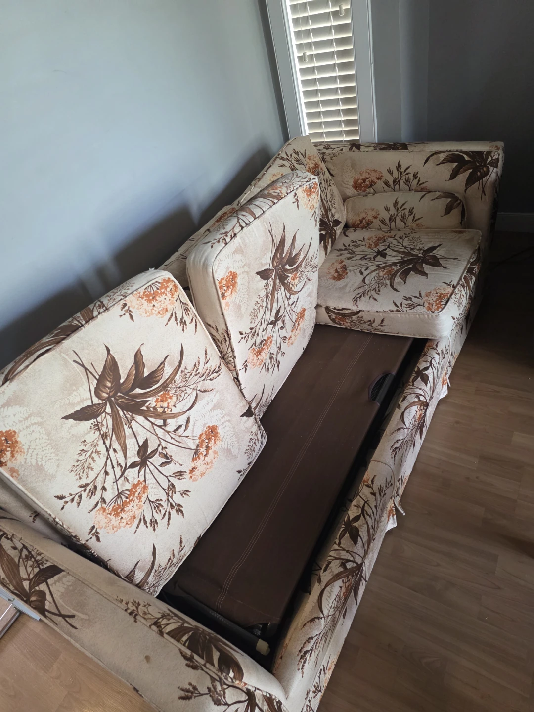 Floral Sofa Hideaway Bed