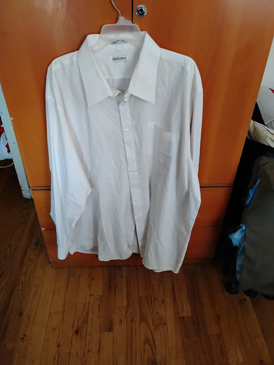 Armando Men's Dress Shirt - White - photo 3