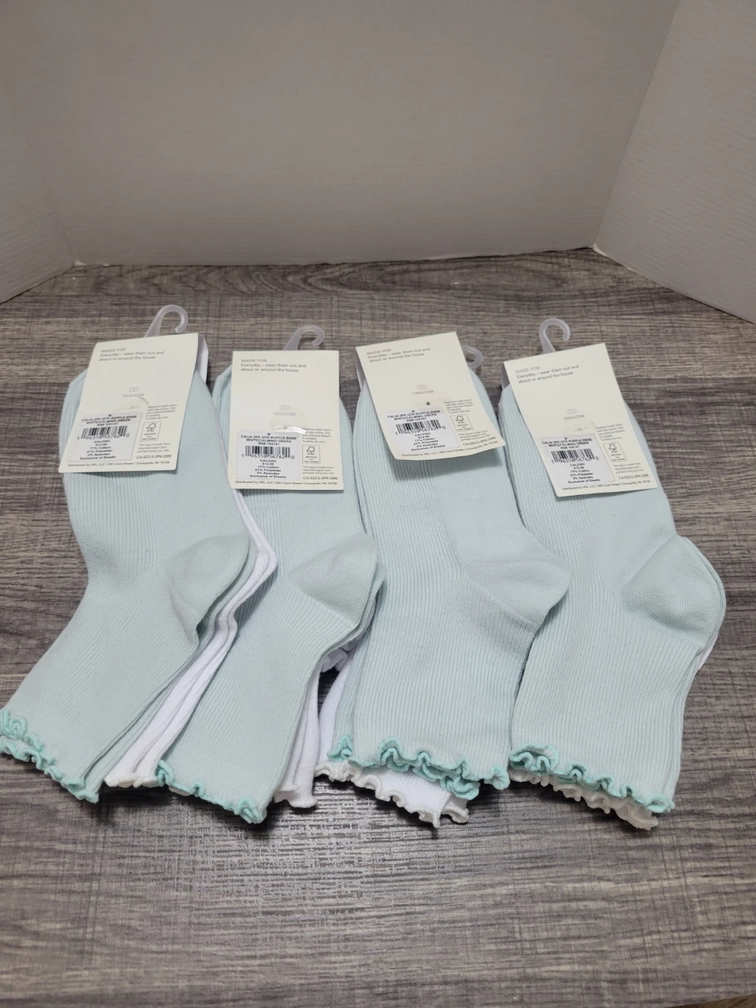 Calla Women's Quarter Crew Socks, Size M bundle - photo 4