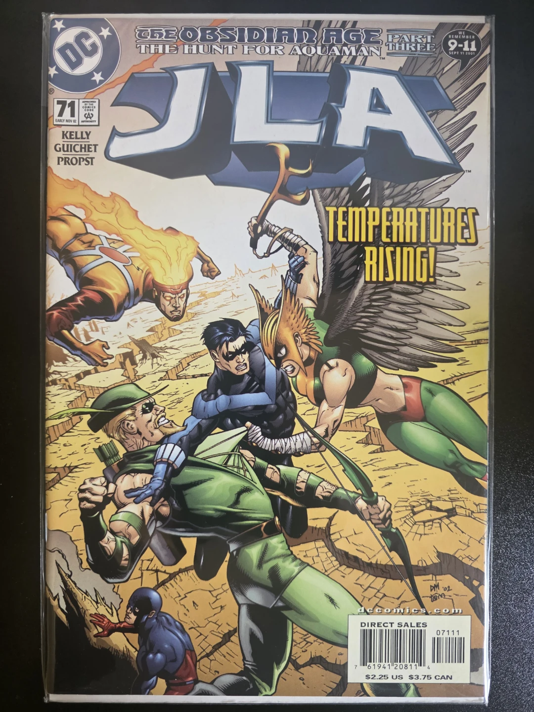 JLA #71 The Obsidian Age Part Three Comic Book