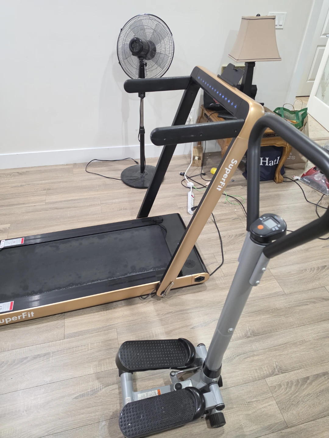 SuperFit Folding Treadmill - Cheap for quick sale / Moving sale - photo 3