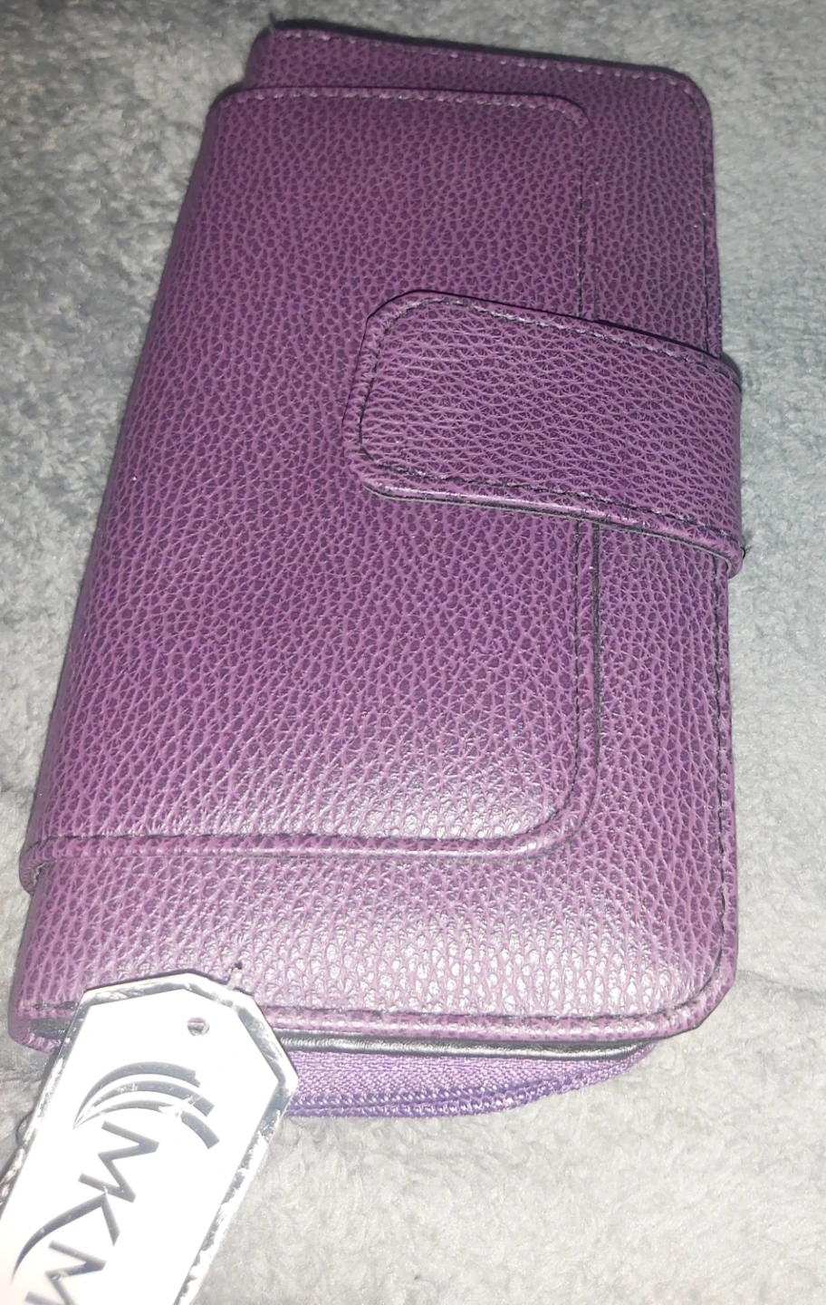 Purple Textured Wallet