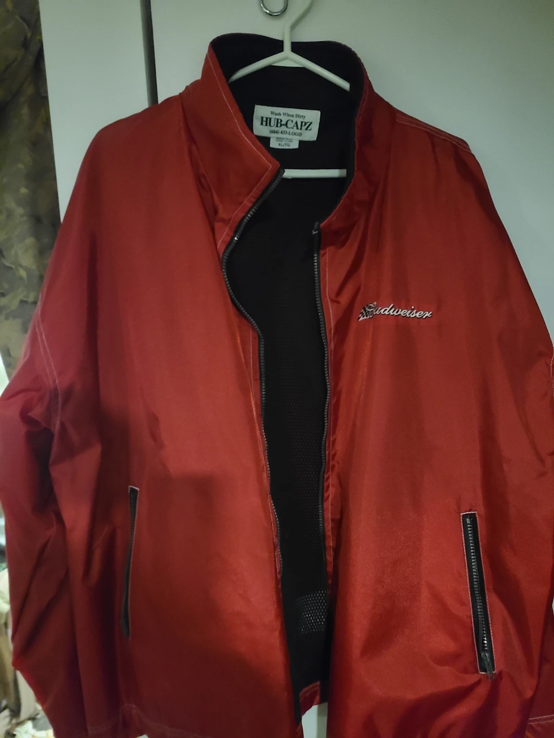 Budweiser Red Track Jacket