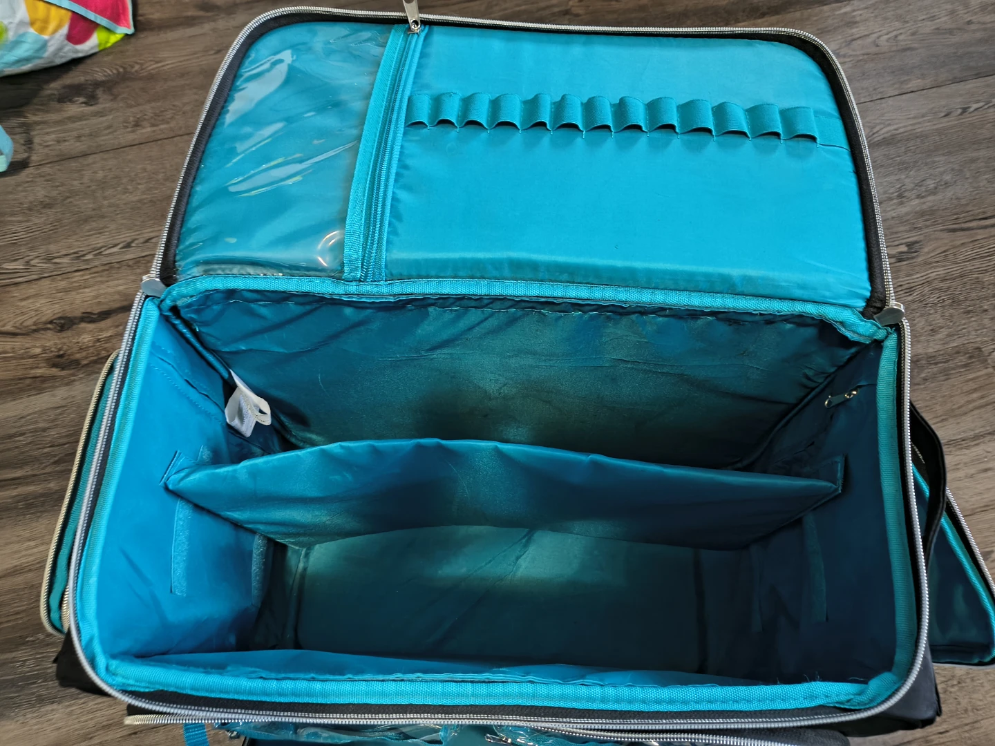 Black Rolling Craft Tote Bag - photo 3