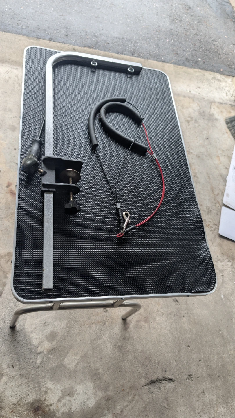 Pet Grooming Table with Restraint