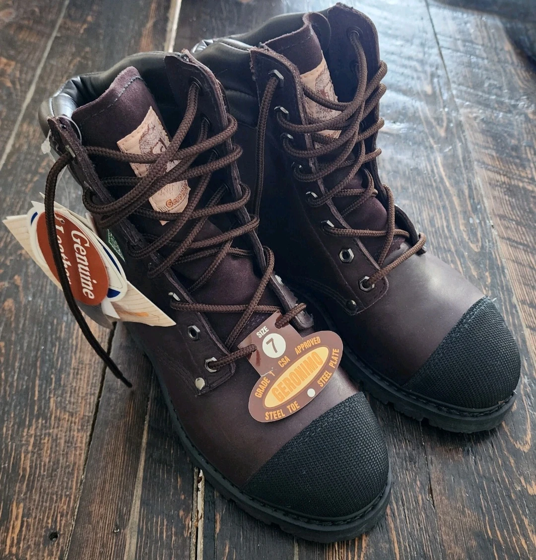 Geronimo Steel Toe Work Boots