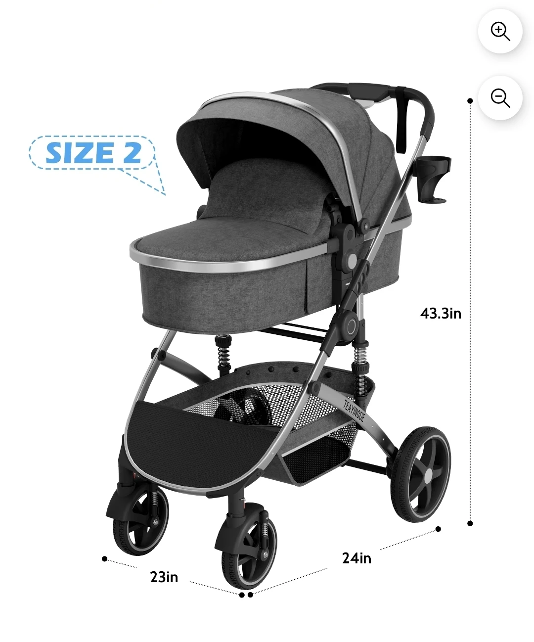New 2-in-1 Baby Stroller - photo 2