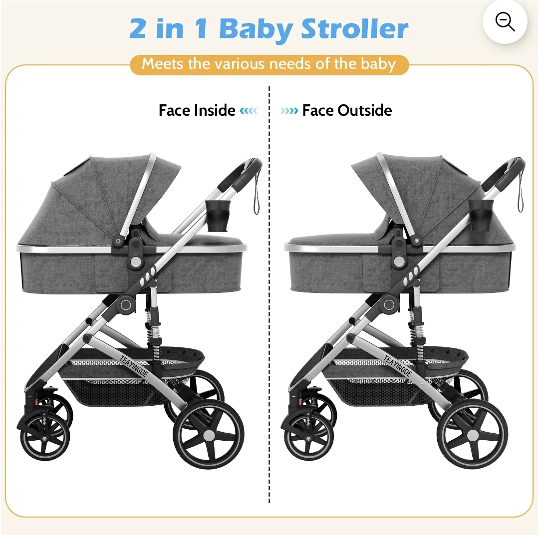 New 2-in-1 Baby Stroller - photo 5