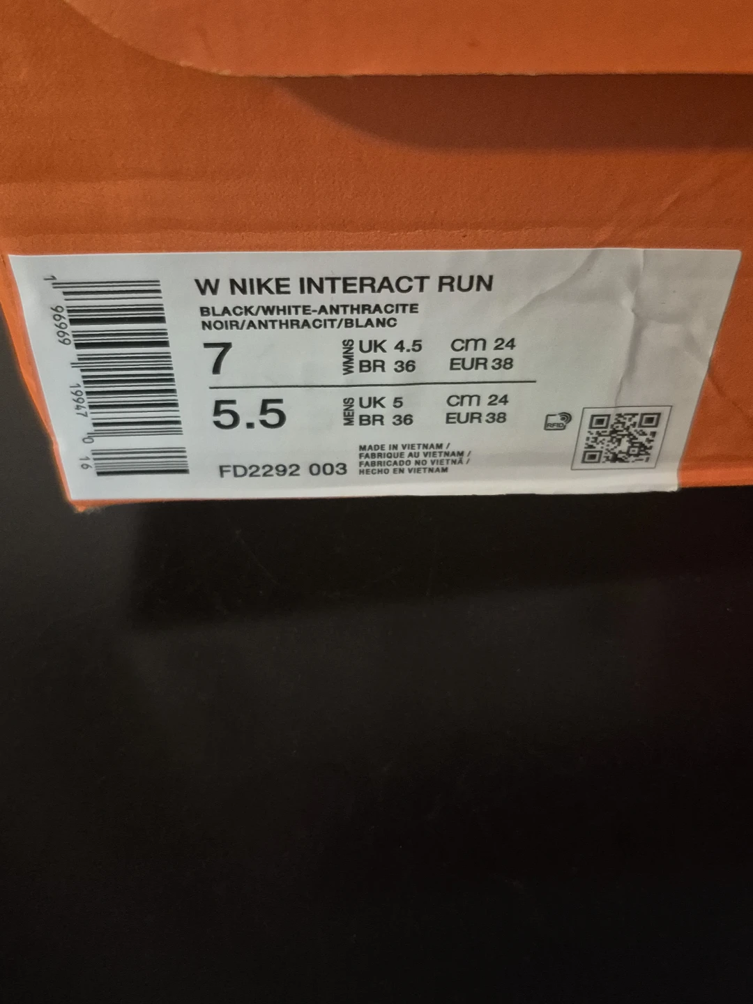 NIB)Nike Interact Run Size 7 Women's Running Shoes - photo 5