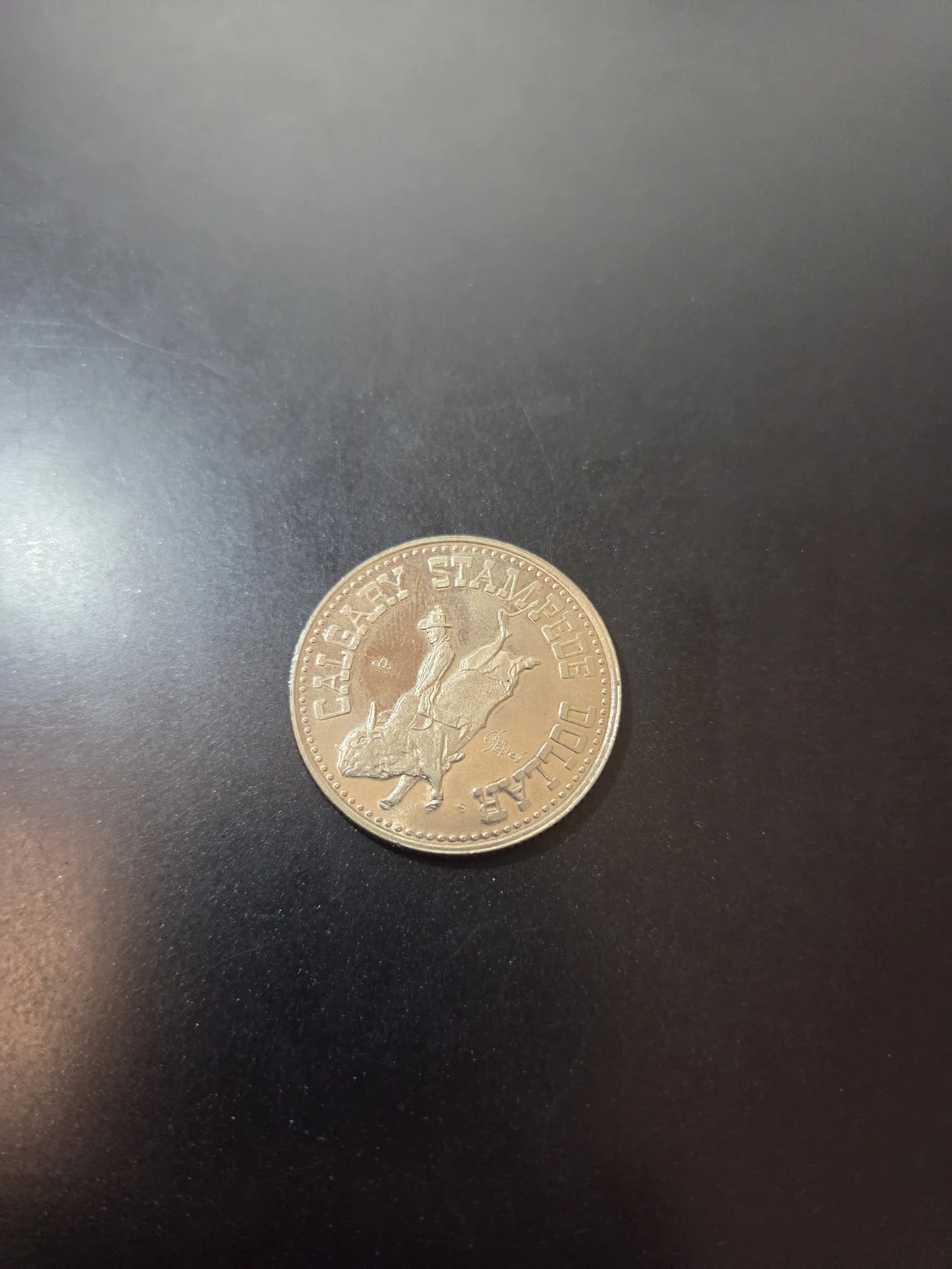 Calgary Stampede Dollar Coin 1976