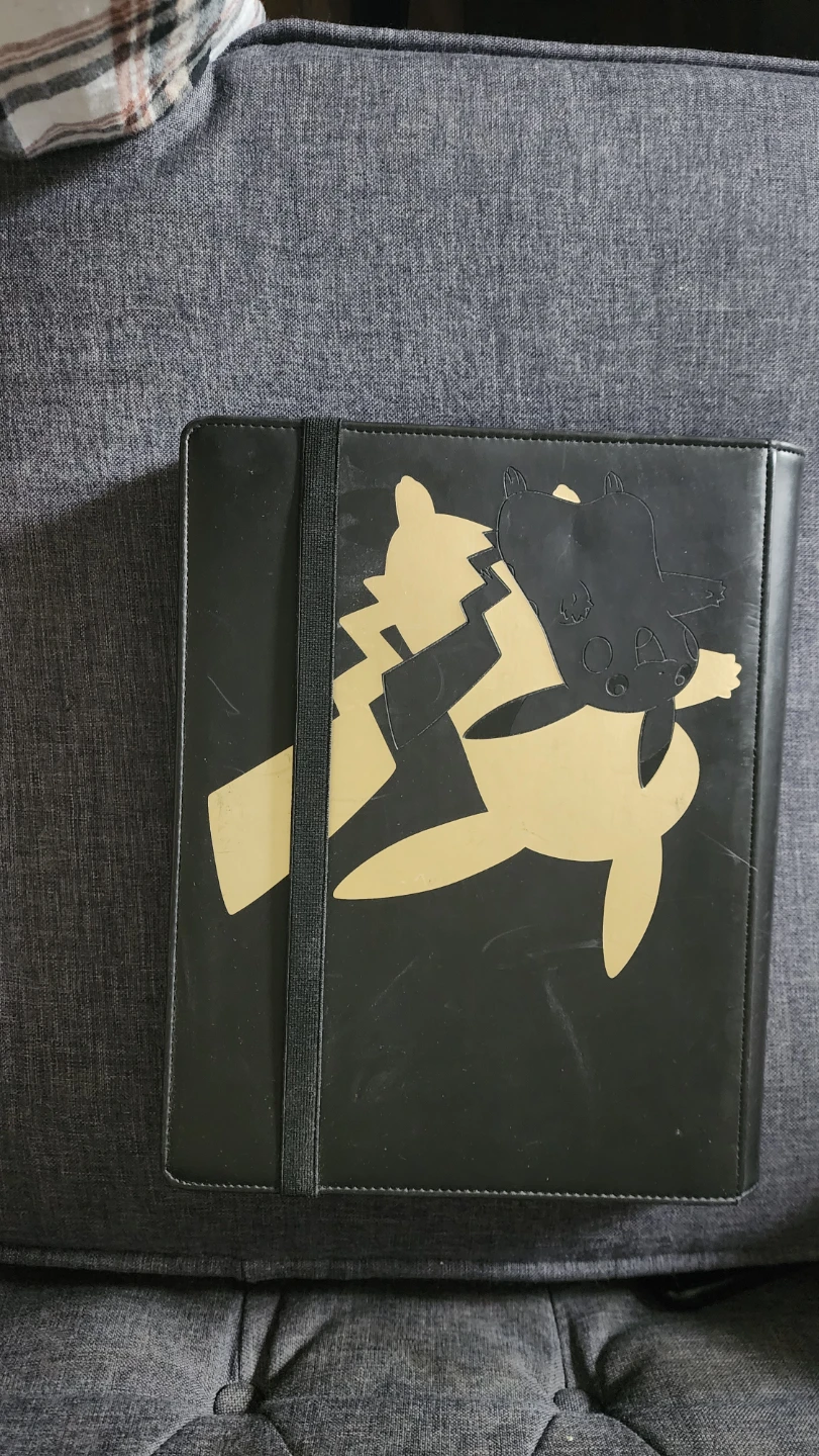 Pokemon Trading Card Binder with over 100 cards included! - photo 2