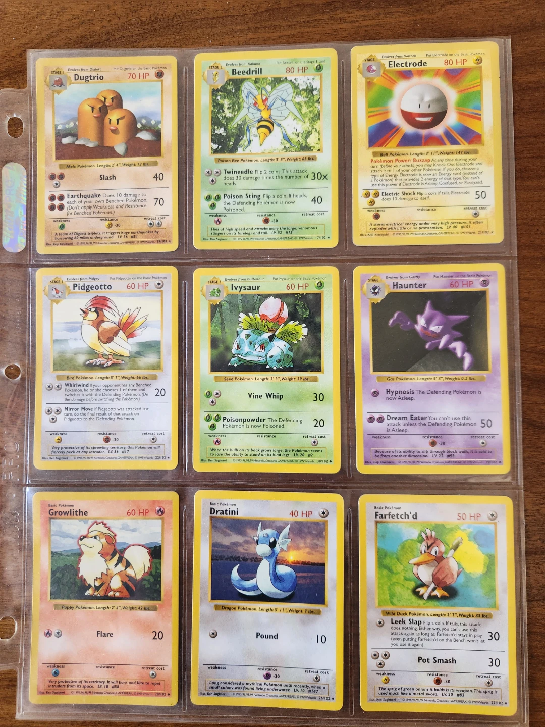 Base set Pokemon cards 1st editions - photo 5
