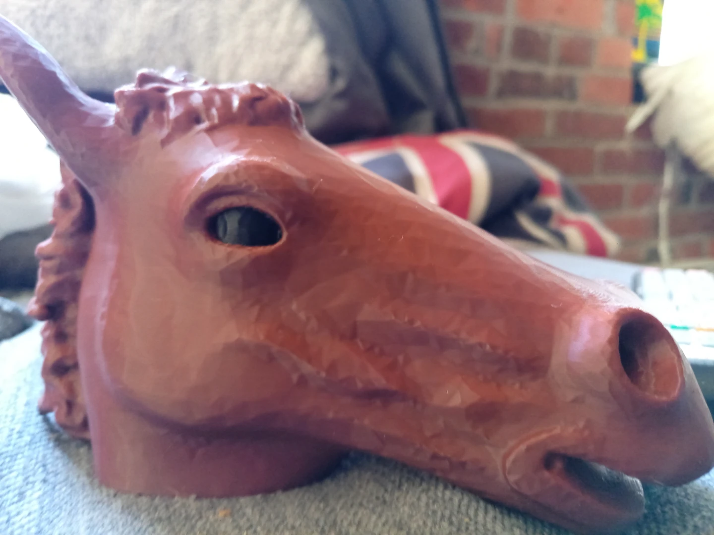 Hilarious Horse Head Squirrel Feeder (3D Printed in Gastown!) - photo 5