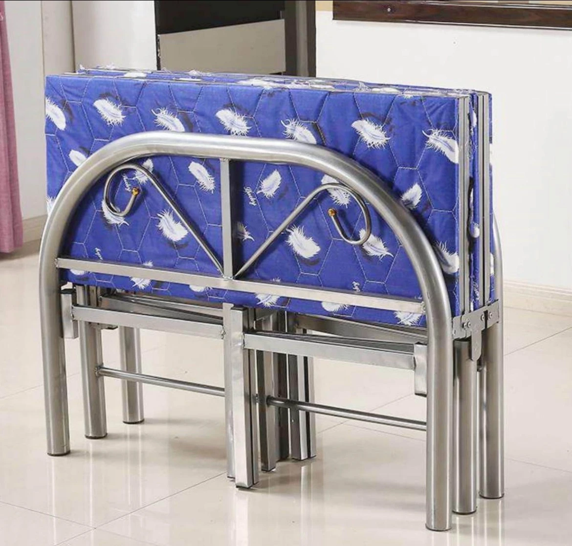 Folding Twin Bed with Mattress - photo 3