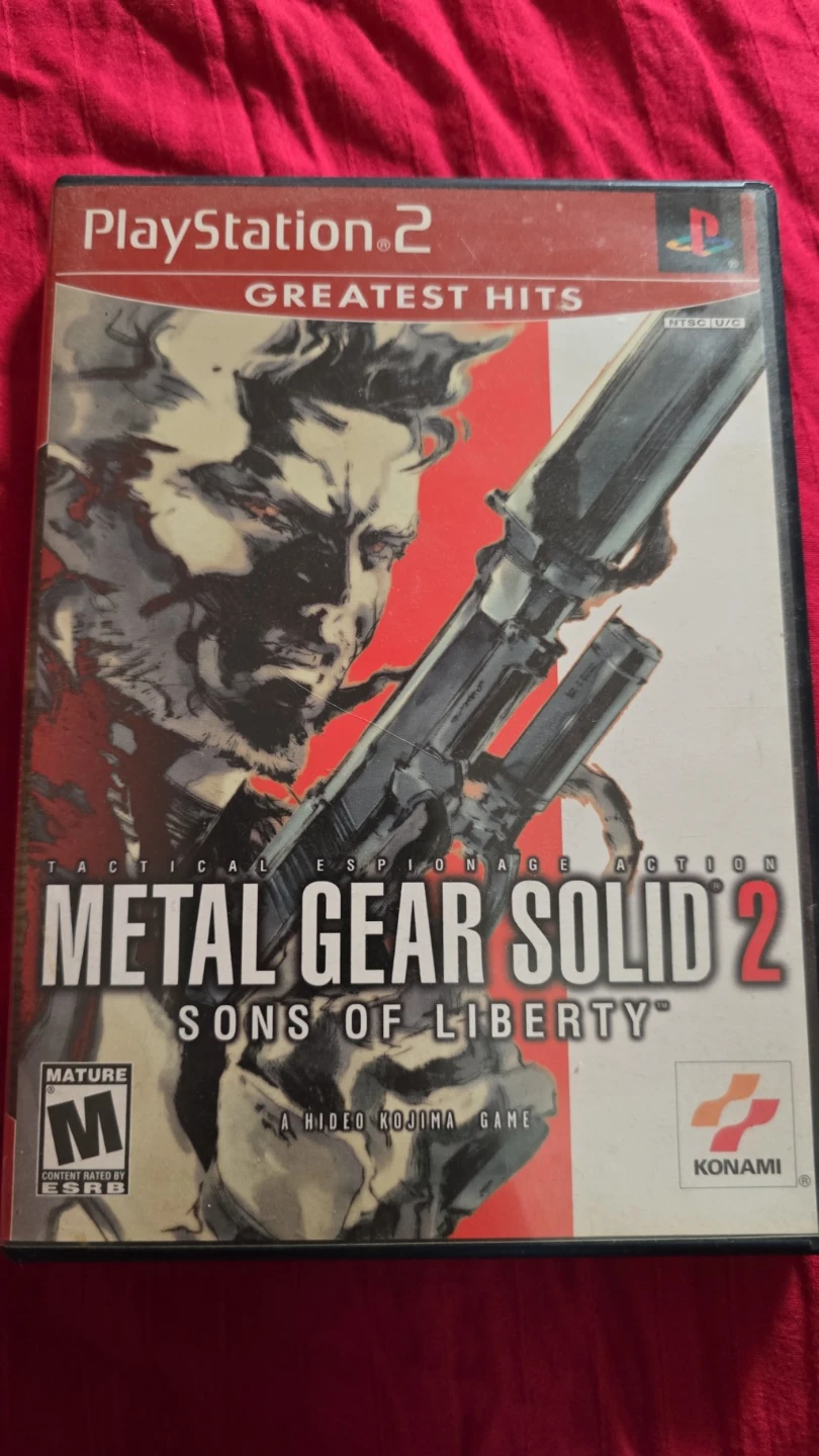 Metal Gear Solid 2: Sons of Liberty PlayStation 2 Game - photo 4