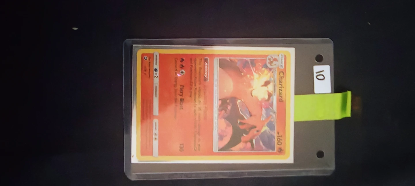 Pokemon Charizard Fiery Blast Card