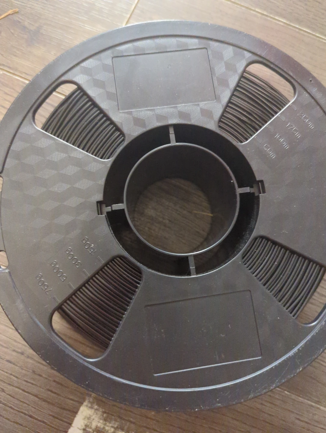 (Used) TPU 3D Filament 1.75mm 1KG Black - photo 3