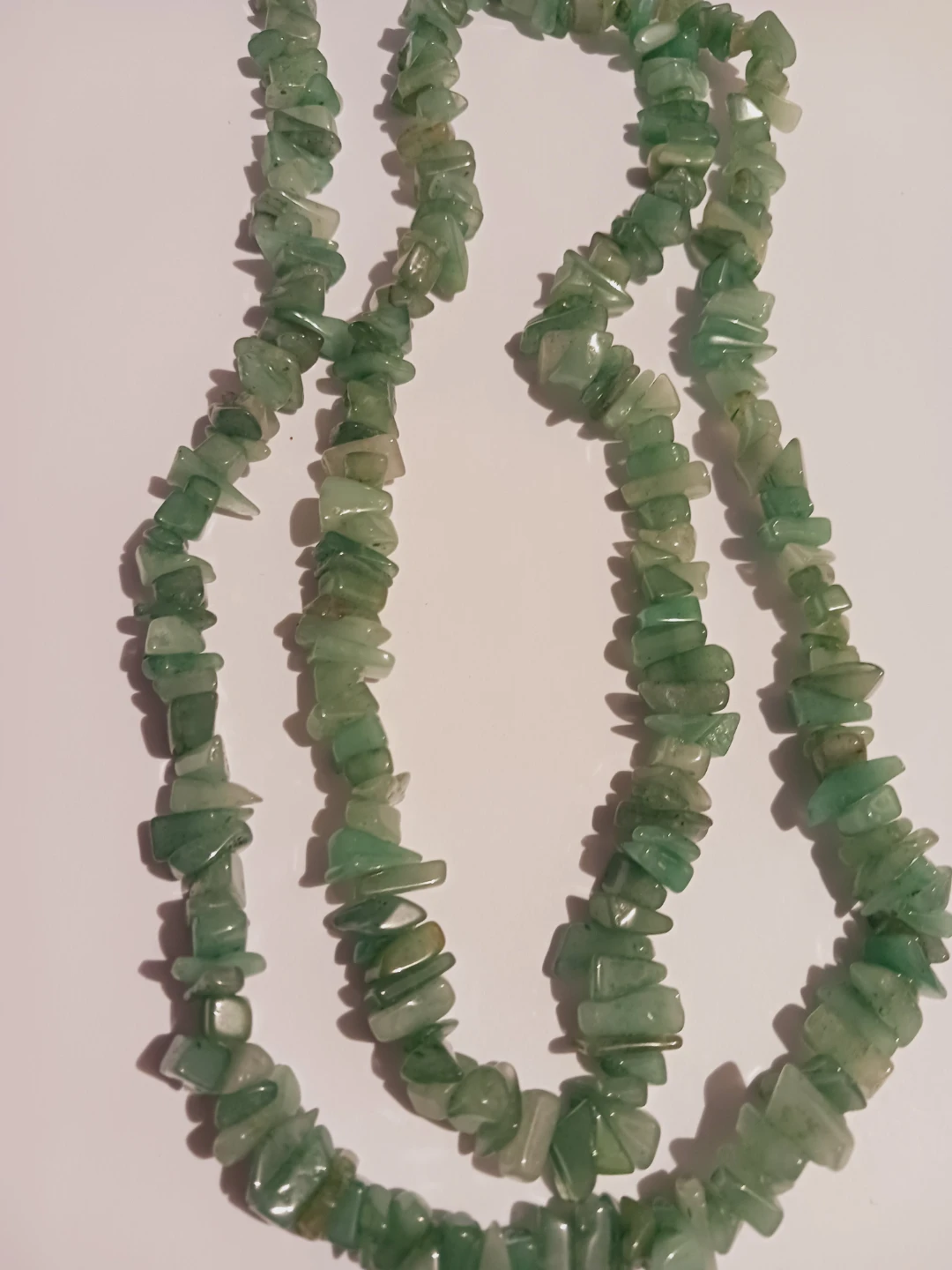 Green Aventurine Stones Beaded Necklace