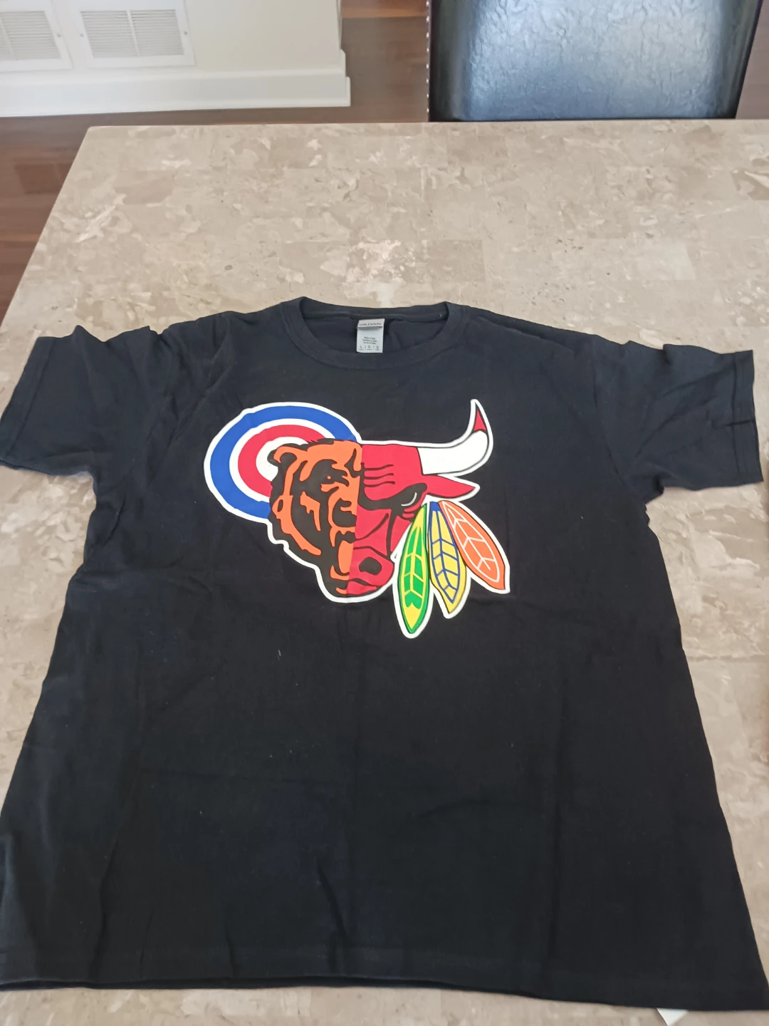 Gildan Heavy Cotton Chicago Blackhawks T-Shirt