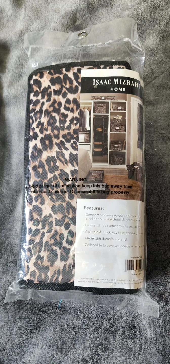 Isaac Mizrahi Home Hanging 10 Shelf Closet Organizer - photo 2