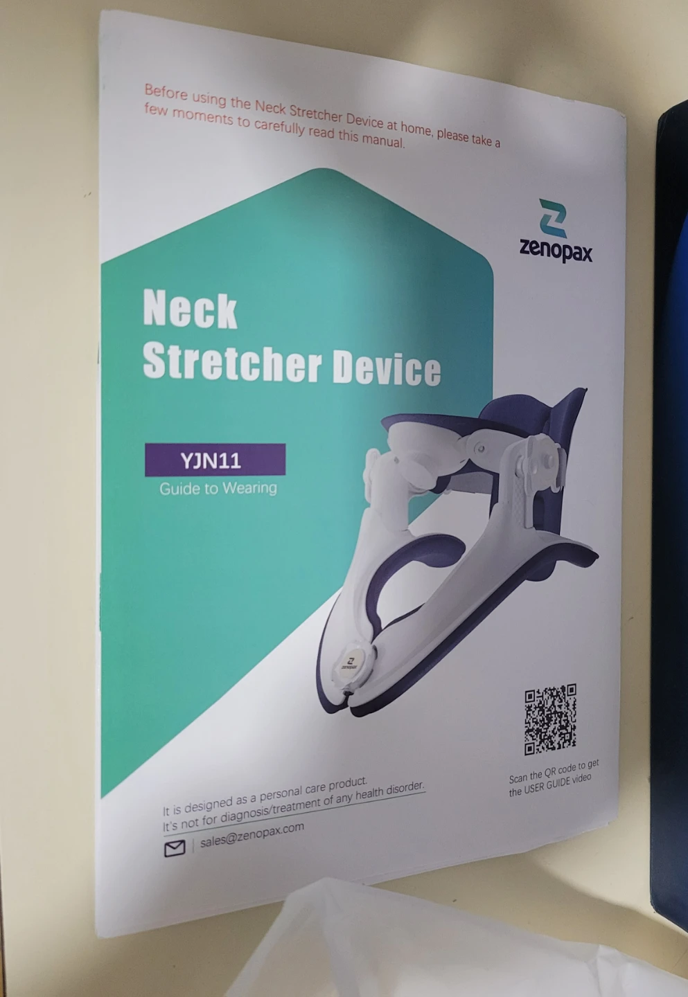 zenopax Cervical Traction Device, Neck Stretcher Support NEW - photo 2