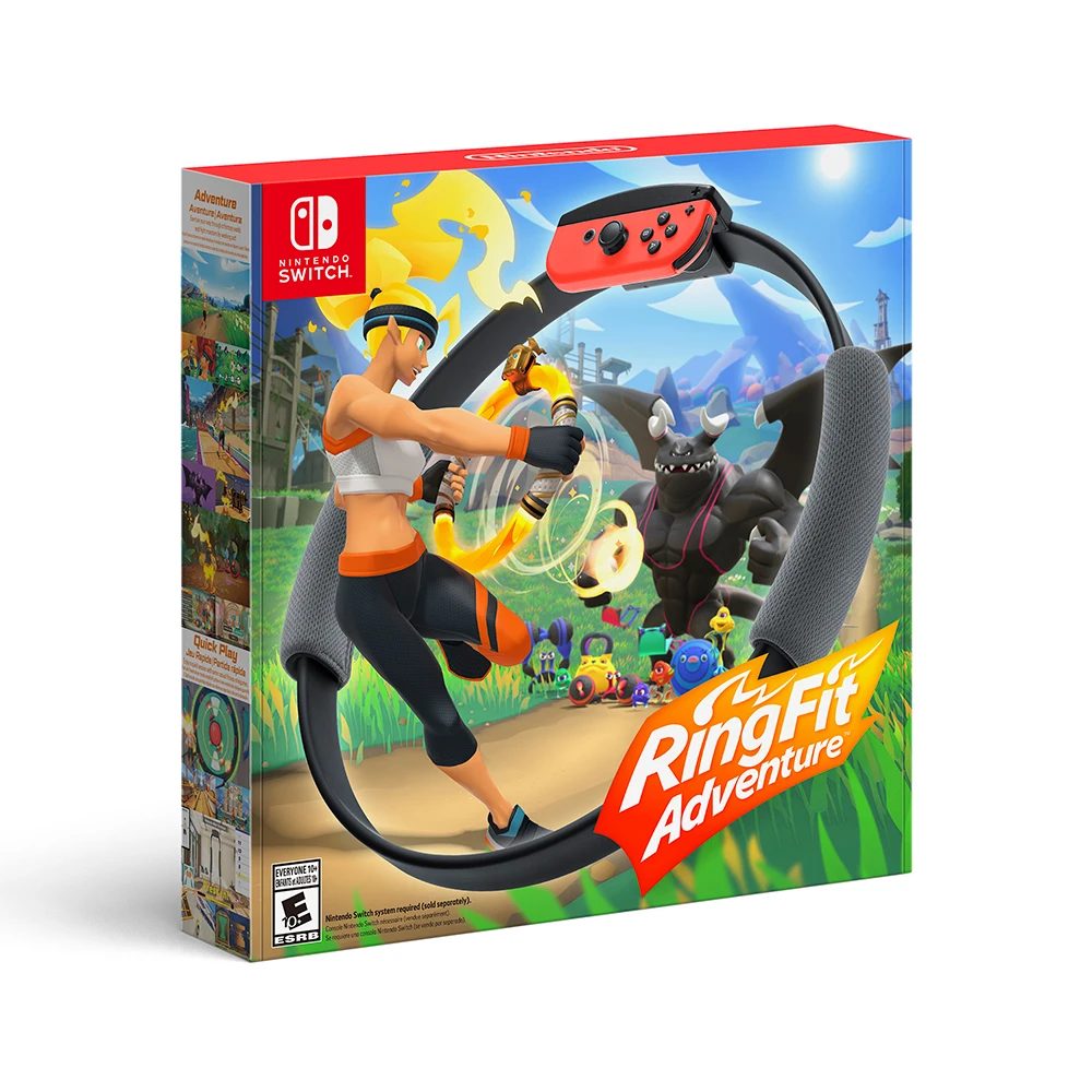 Nintendo Switch Ring Fit Adventure Game