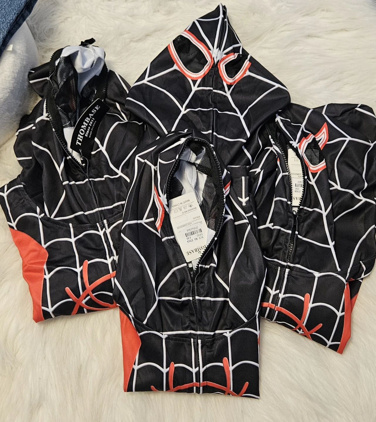 THOMBASE Spider-Man Zip-Up Hoodie - photo 3