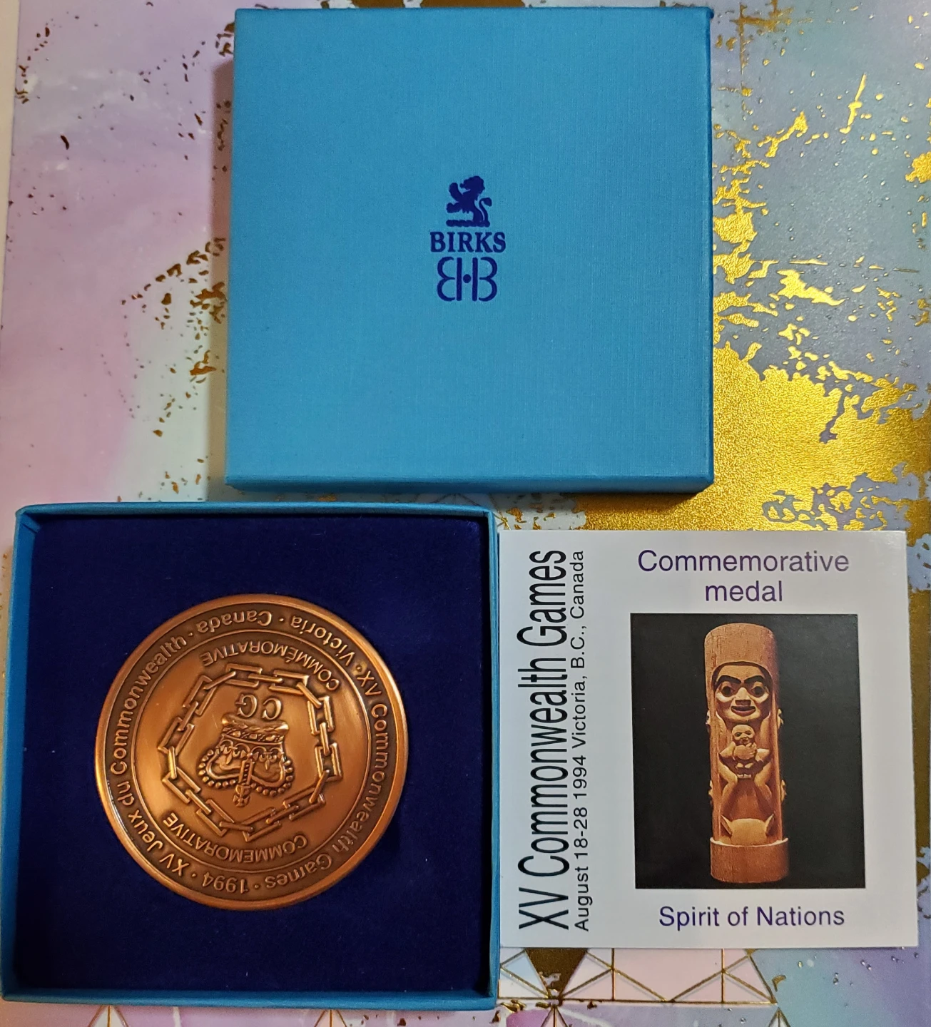 Vintage 1994 Commonwealth Games Commemorative Medal ($35 Firm)