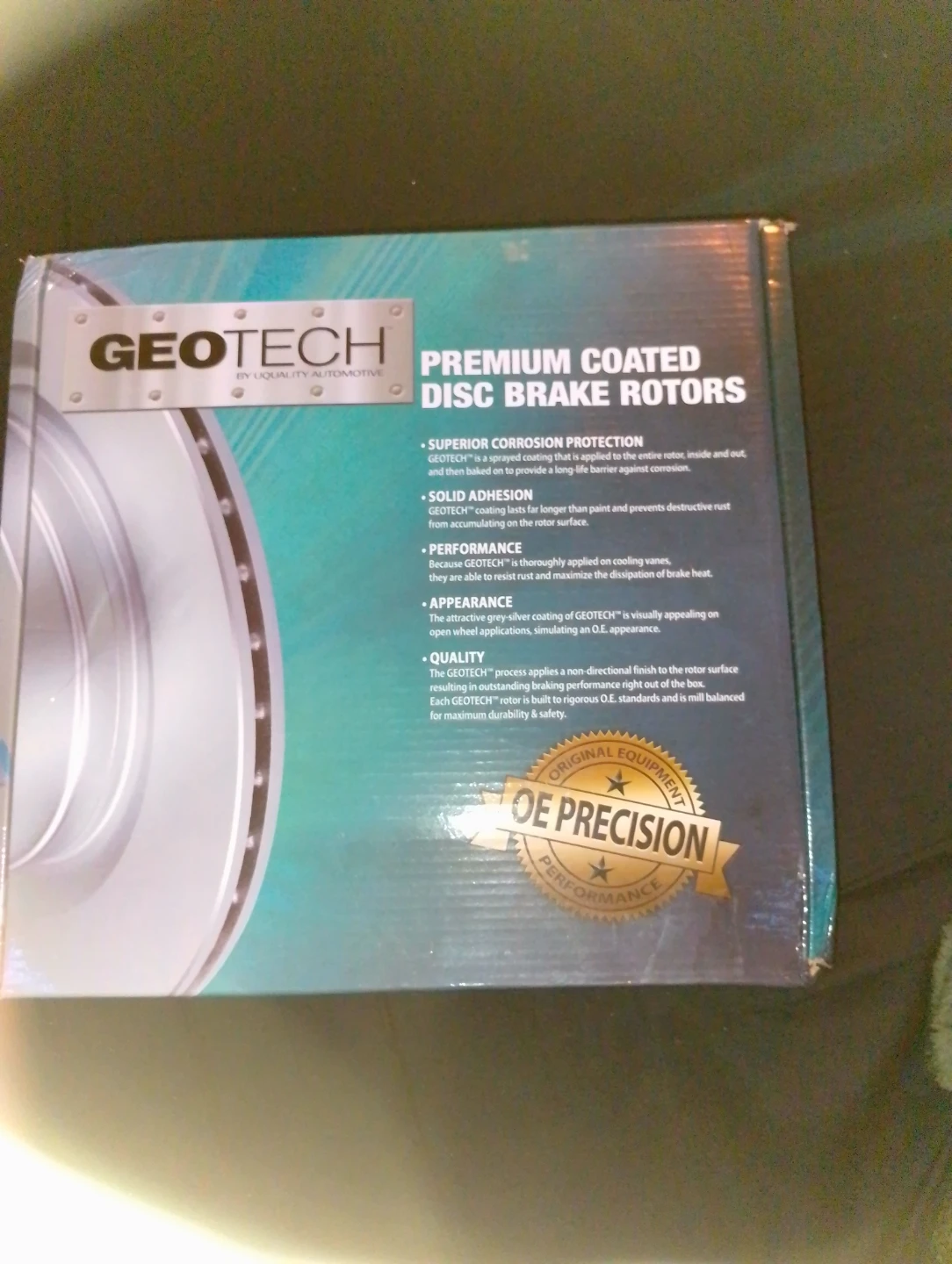Geotech Premium Coated Disc Brake Rotors - photo 4