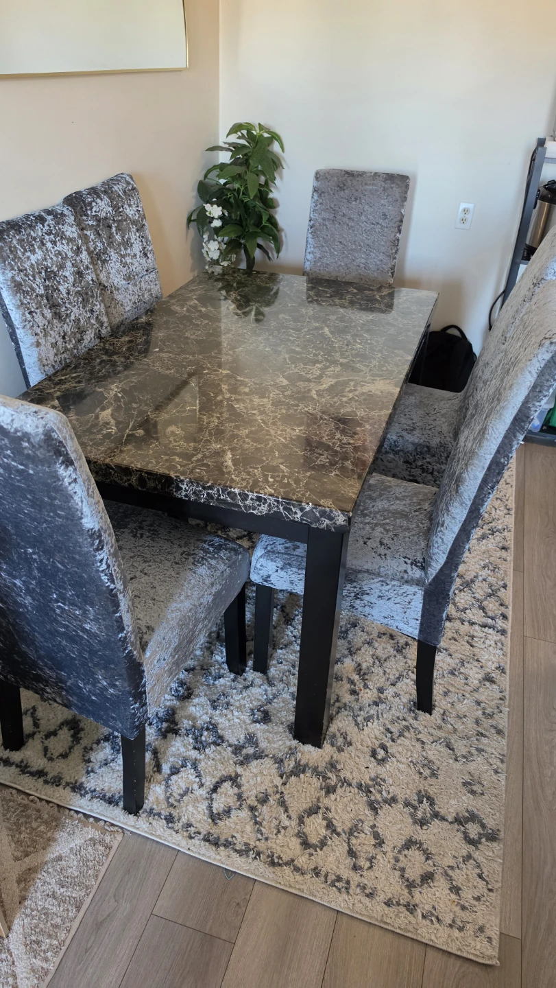 Dining Table Set with 6 Chairs - photo 3