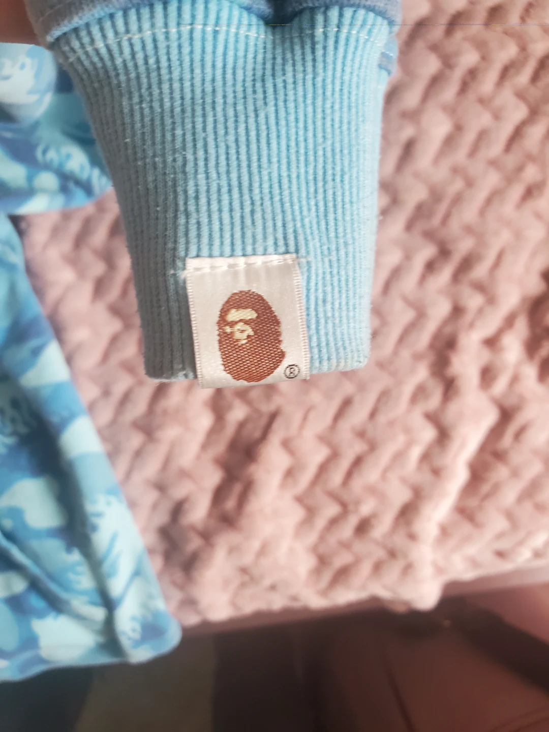 BAPE Full Zip Hoodie Baby Milo Camo - photo 5