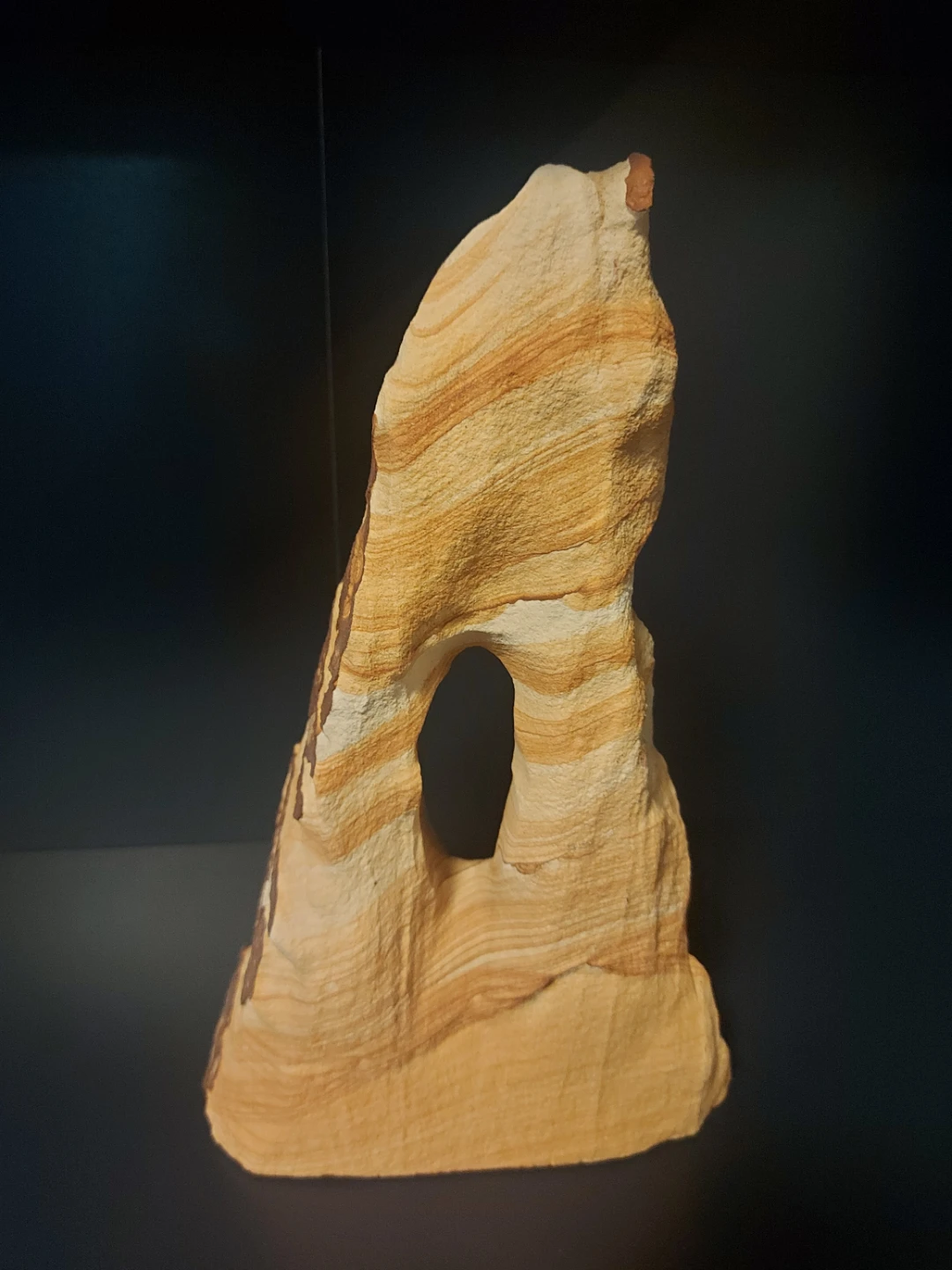 Natural Sandstone Sculpture with Arch
