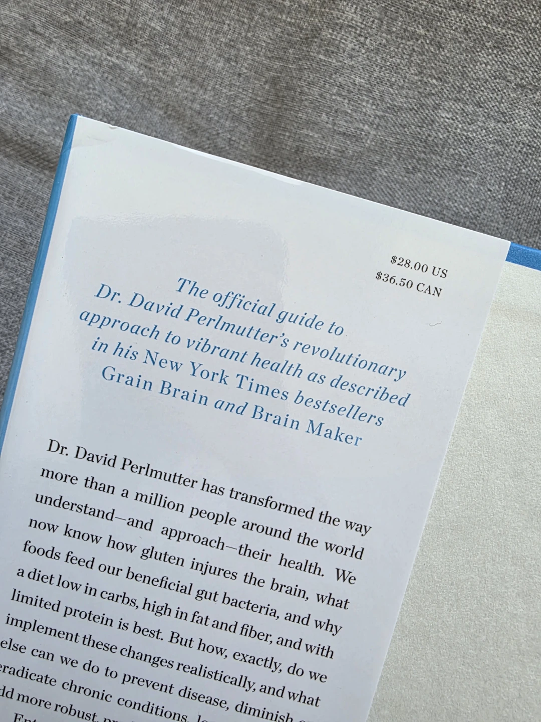 The Grain Brain Whole Life Plan Book by David Perlmutter, MD - photo 3