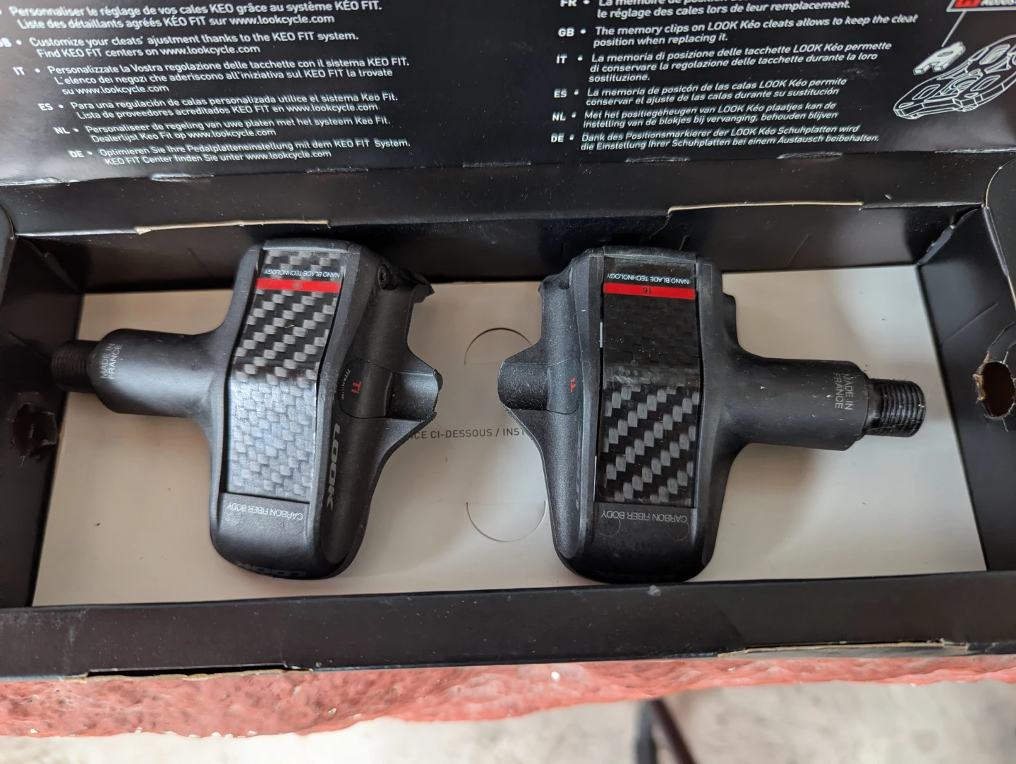 LOOK Kéo Blade Carbon Ti Road Pedals (Titanium Axle) – 16Nm - photo 2
