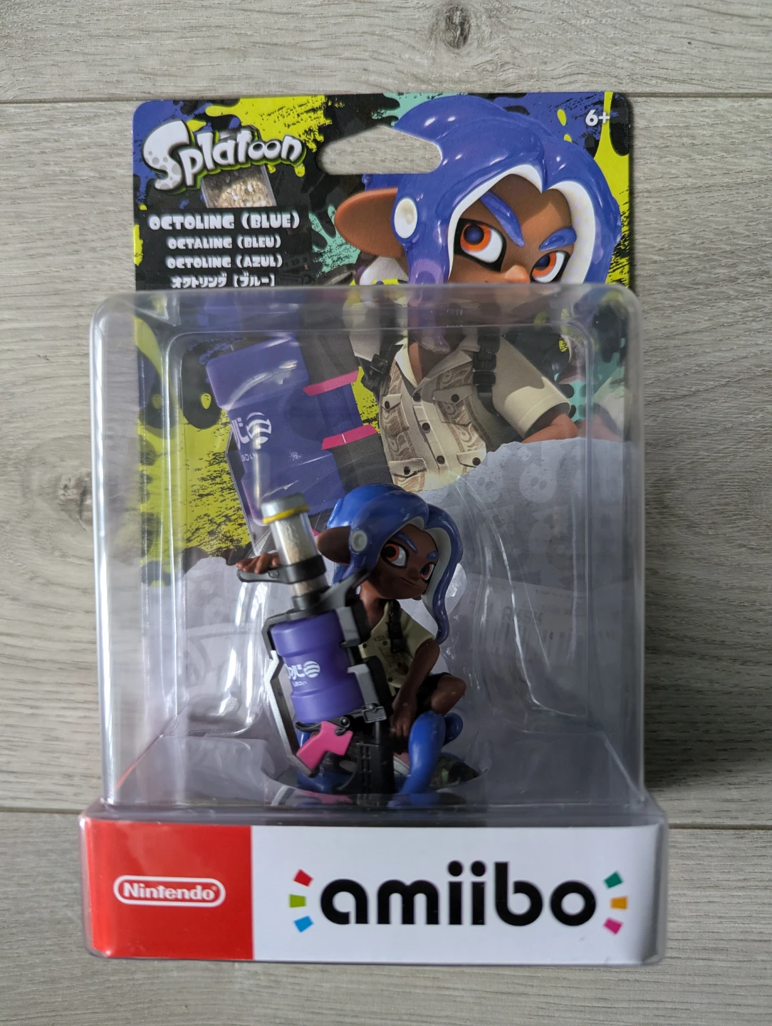 Nintendo Amiibo Splatoon Blue Octoling Boy