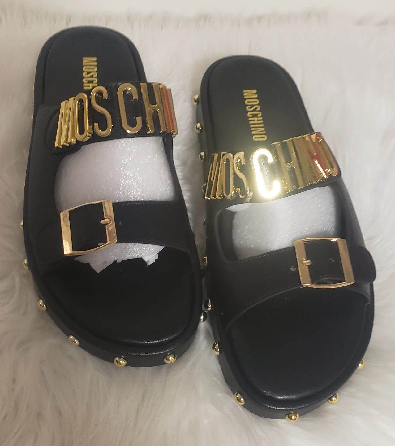 Brand new Mochino Summer Slippers S 39,40.41