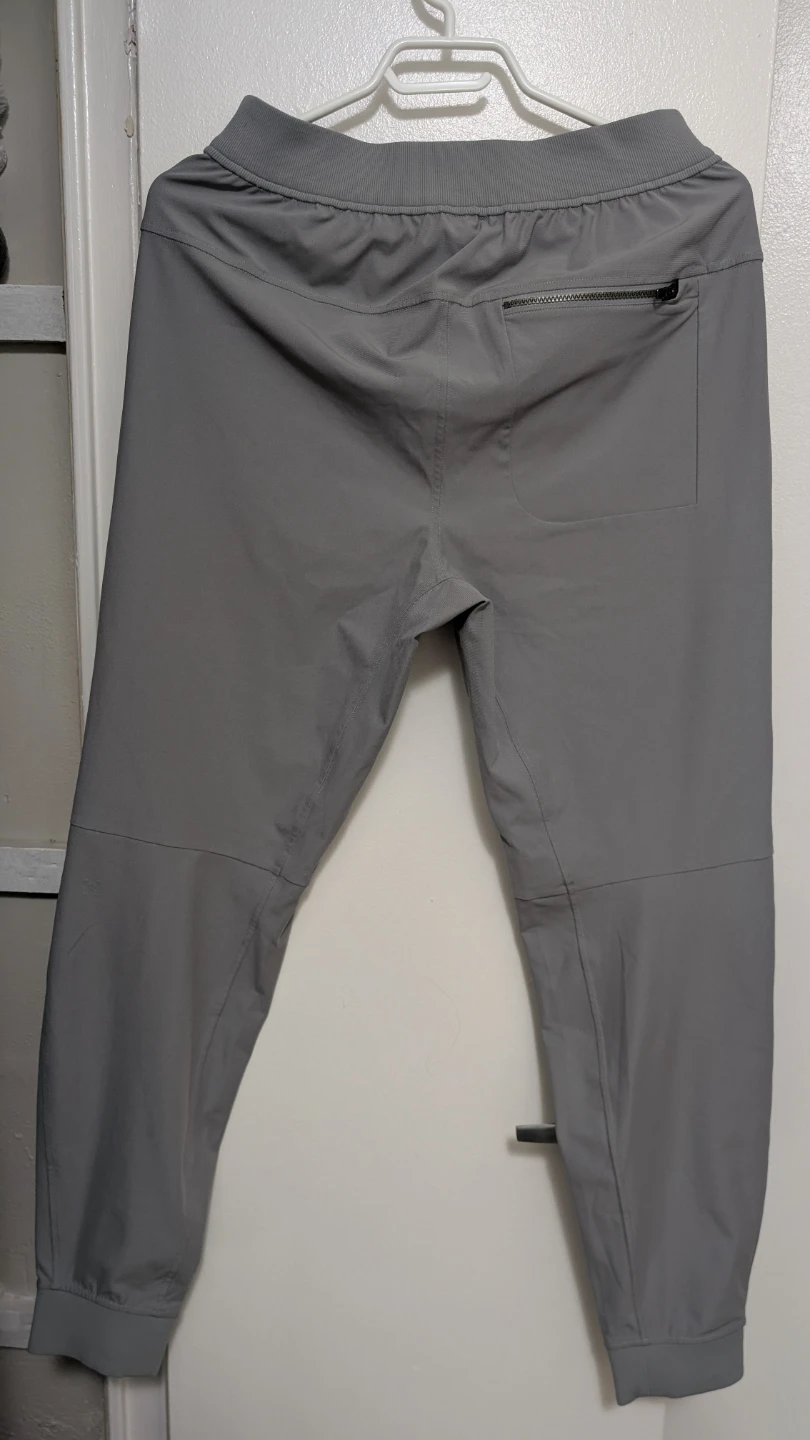 Lululemon Men's Grey Polyester Joggers - photo 2